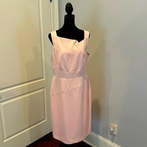 Soft pink Adrianna Papell dress size 12